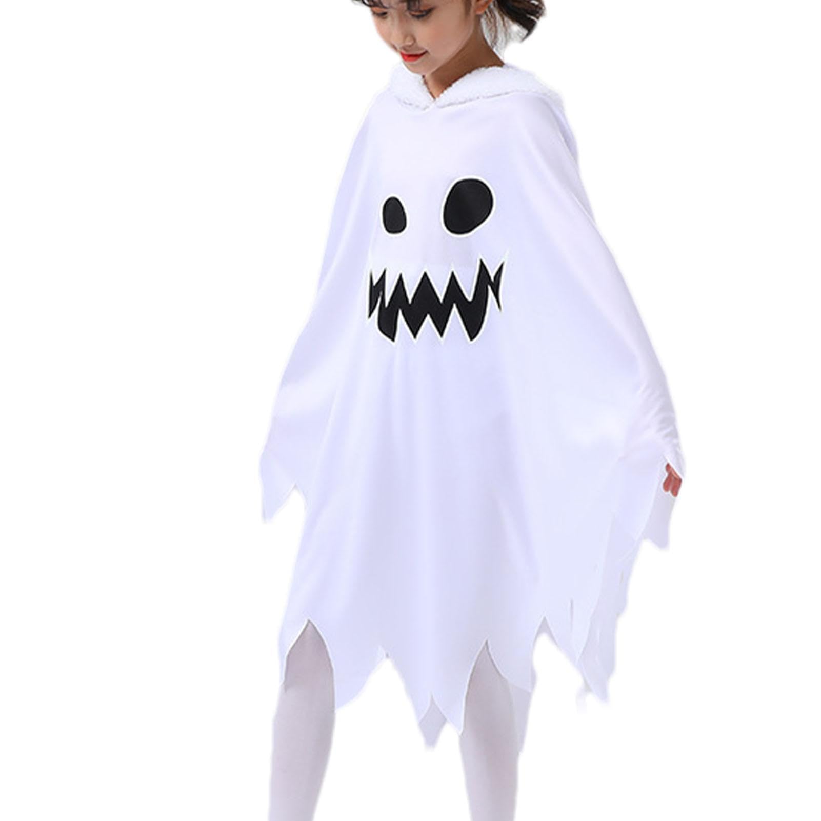 Amazon.co.jp: [Viugreum] ハロウィン マント 子供 お化け 幽霊 鬼顔