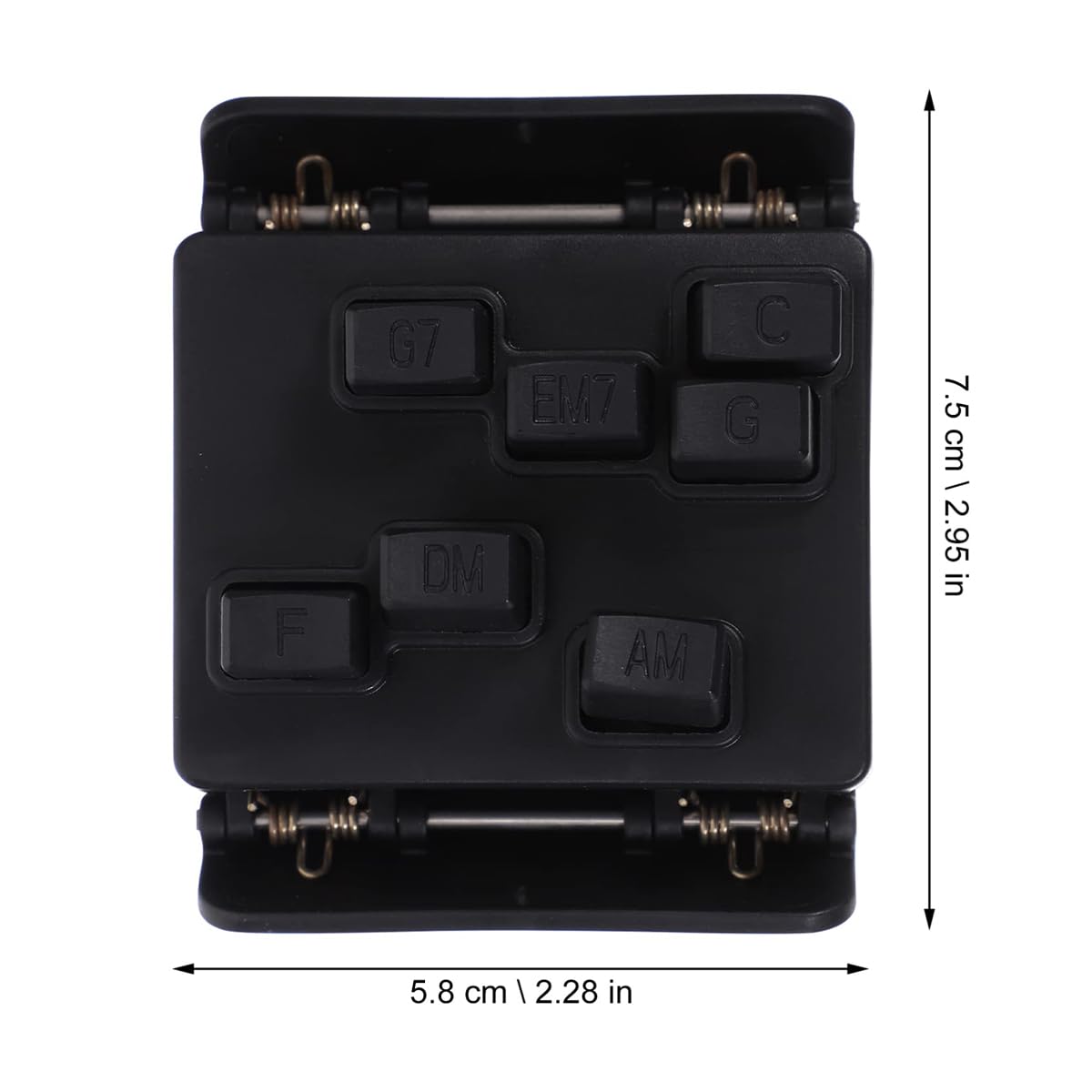 Laroal Ukulele Learning System Ukulele Chord Trainer Musical Instruments Ukulele Attachment Guitar Practice Tool Ukulele Practice Aid Chord Training Aid - Image 2