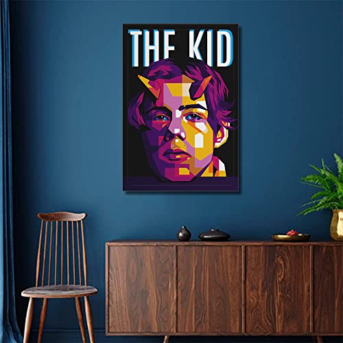 Image of VERRE ART Printed Framed Canvas Painting for Home Decor Office Wall Studio Wall Living Room Decoration (10x14inch Wrapped) - THE KID LAROI
