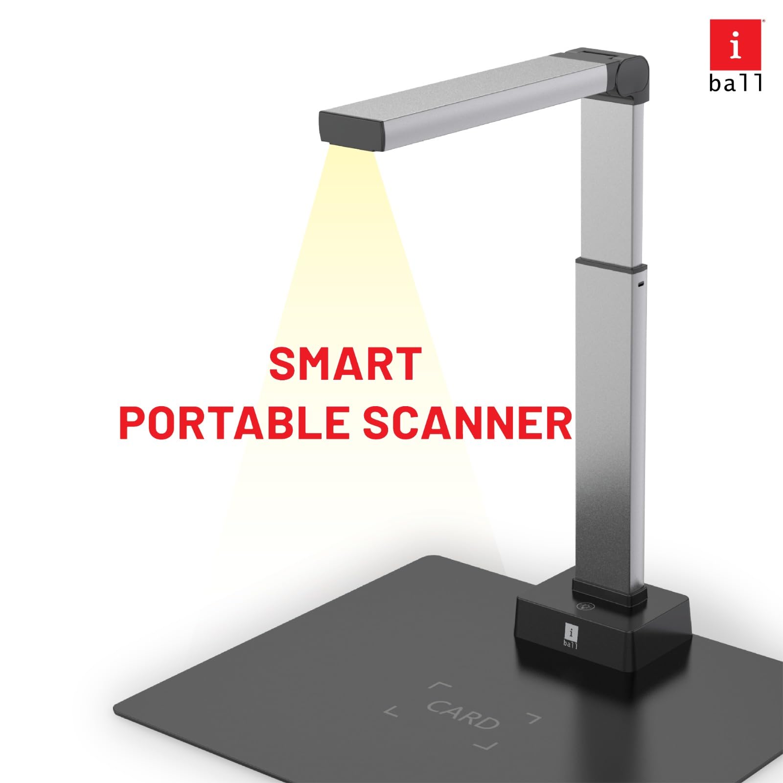 iBall ClickScan A301 (HD 13MP, A3 / A4 Size Scan, Foldable