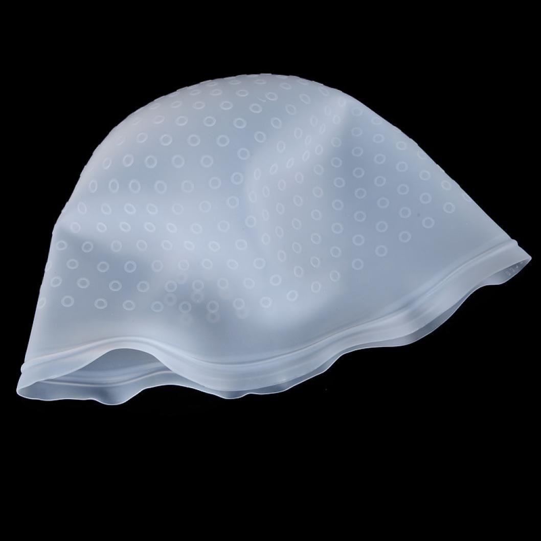 TONSEE 1 Pcs Professional Reusable Hair Colouring Highlighting Dye Cap Hook Frosting Tipping Color Styling Tools (Clear) : Beauty & Personal Care