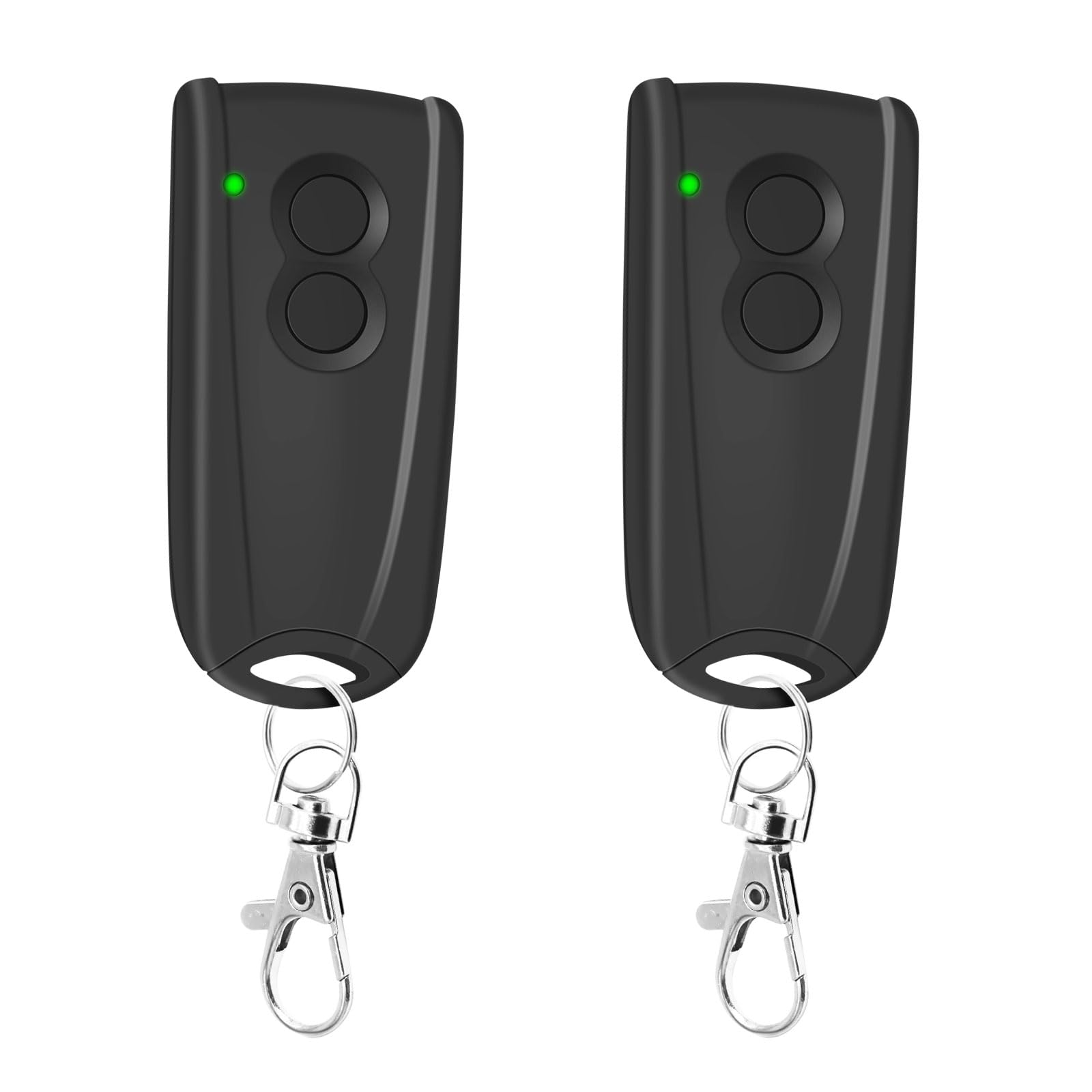 2 Stück Ersatz Handsender für EcoStar RSC2 433, Garagentoröffner Fernbedienung 433,92 Mhz 4 Kanäle Kompatibel mit Hormann EcoStar Liftronic 500/700/800, Portronic D2500/D5000/S4000