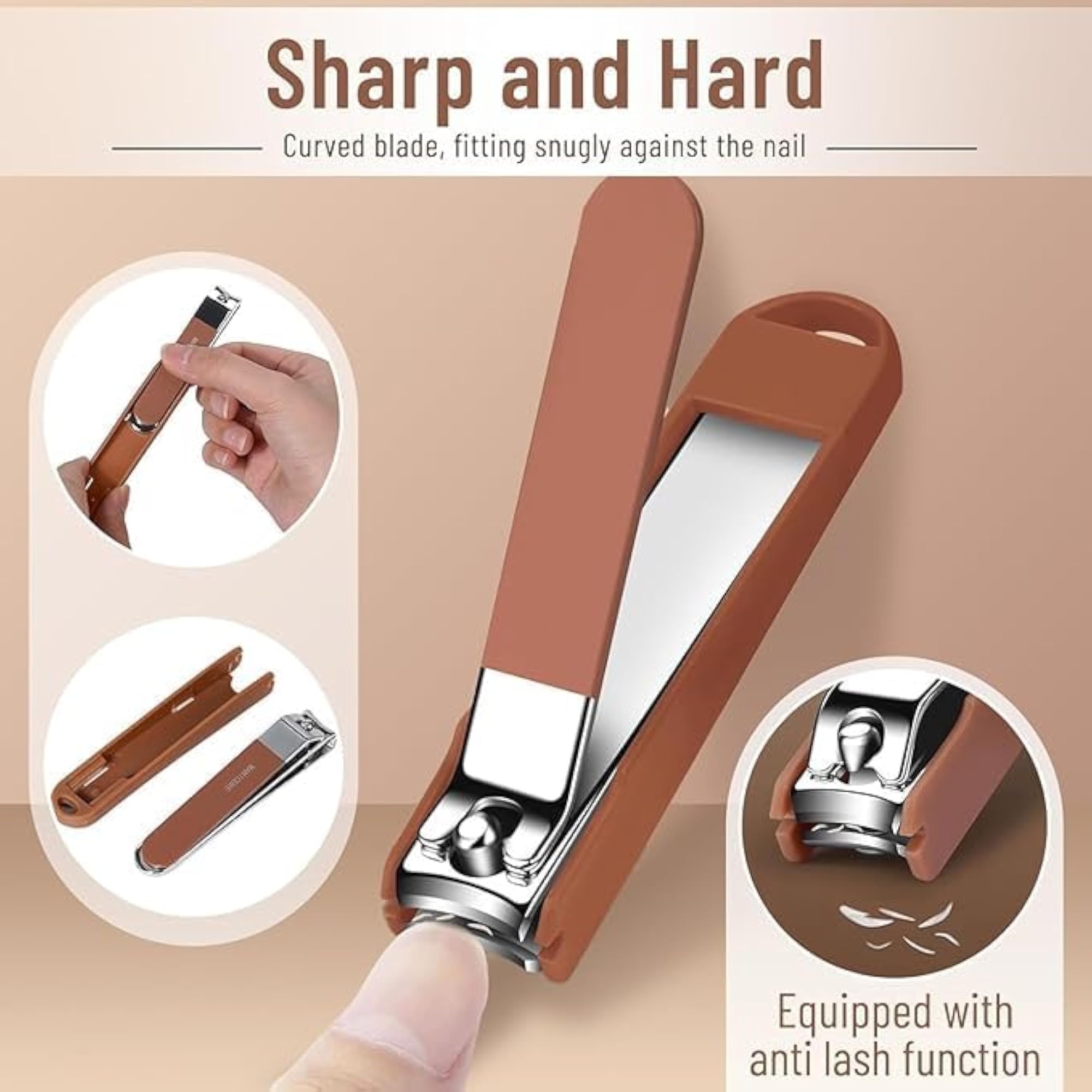Premium Stainless Steel Manicure Pedicure Set, Travel Case