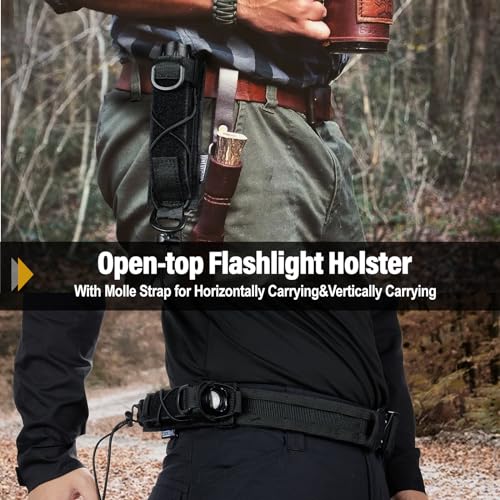 Étui de lampe de poche Molle pour éviter les chutes de matériel