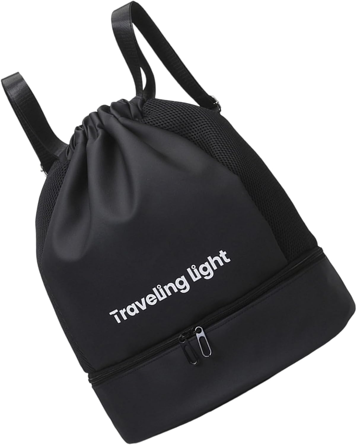 Gym Bag Drawstring Backpacks Swim Bag Sport Fitness Bag with Dry and Wet Separation and Shoe Compartment for Fitness