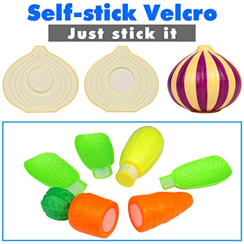 Fajiabao Kitchen Sink Toy with Running Water Play Fruits Vegetables Cutting Games Pretend Play Preschool Toys Indoor Outdoor Activities Food Kits Boys Girls Kids Holiday Birthday Gift 3 4 5 Years Old