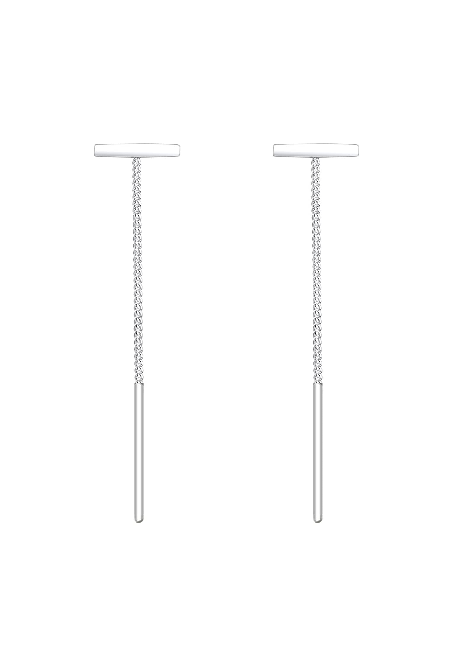 Elli Earrings Women Pull-Through Trend in 925 Sterling Silver