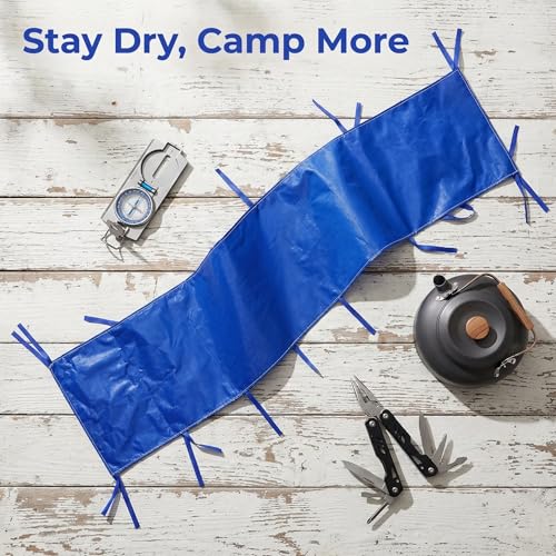 Canaletas de lluvia contra acumulación de agua en carpas y toldos de camping FOMIYES 4