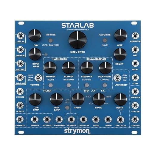 Strymon StarLab Time-Warped Reverberator Eurorack Module