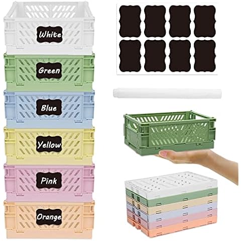 Caisses pliables Aiuuee 6 pièces Cover