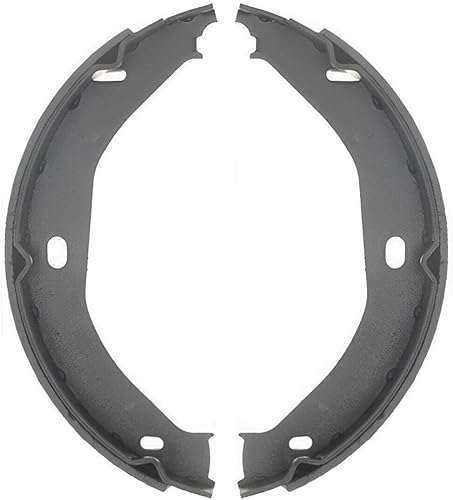 Miniatura 4 de Detroit Axle - Kit de zapatas de freno semimetálicas traseras premium de repuesto para Jeep Grand Cherokee 1999 2000 2001 2002 2003 2004 - Juego de