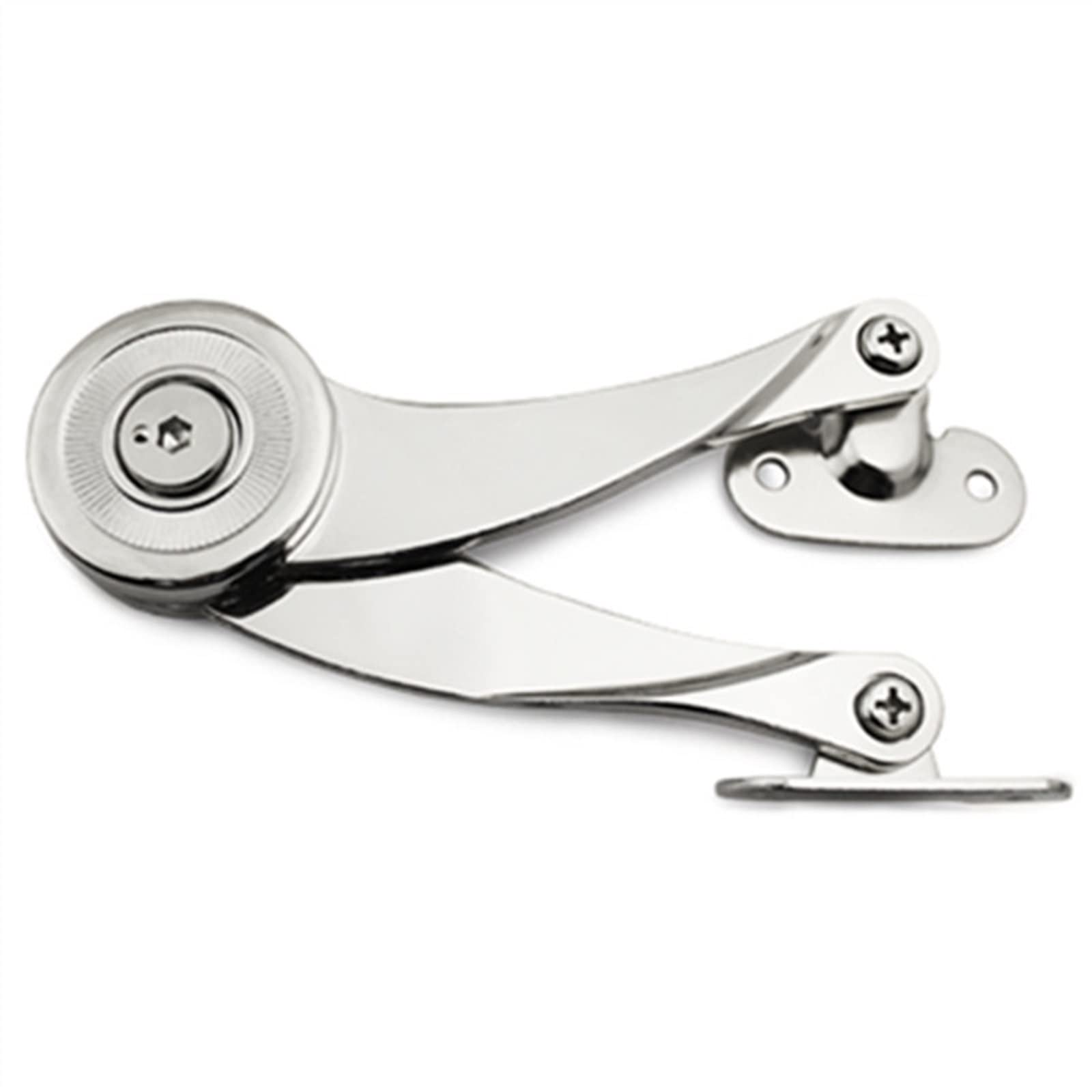 2 Lift Up Deksel Ondersteuning Deur Stay Zuiger Scharnier Keuken Kasten Kasten Zachte Sluiten 12x Schroeven Kast Scharnieren