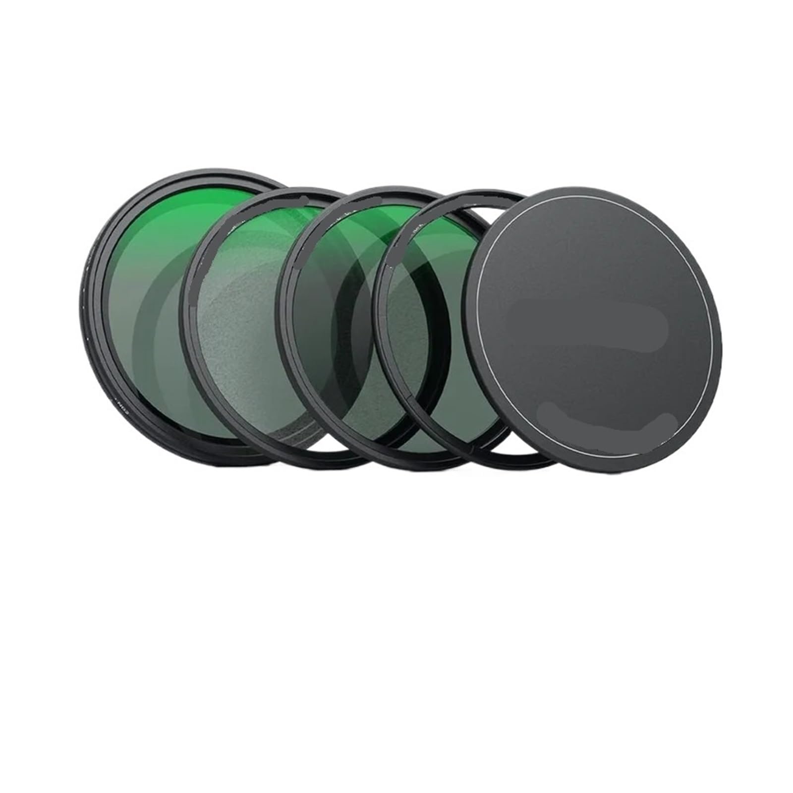 Kit filtro magnetico collegabile 5 in 1 2-32 e CPL effetto 1/4 Nebbia nera (67 mm) con anello adattatore filettato -4726(Filter Kit 4726-0)