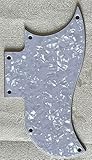 Pickguard pour guitare Gibson SG Special 2018 OD Mini Humbucker (4 plis, blanc perle)