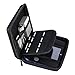 AKWOX Carrying Case for Nintendo 2DS with 8 Game Holders (Black)