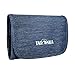 Tatonka Geldbörse Folder - Klettverschluss-Geldbeutel mit 3 Kreditkarten-Steckfächern, Geldscheinfach, Sichtfenster und RV-Fach für Münzgeld - 9 x 12 x 2 cm - Navy