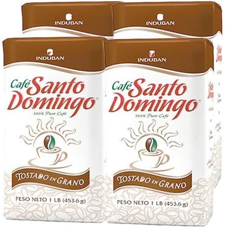Santo Domingo Dominican Whole Roasted Bean Coffee 1 lb