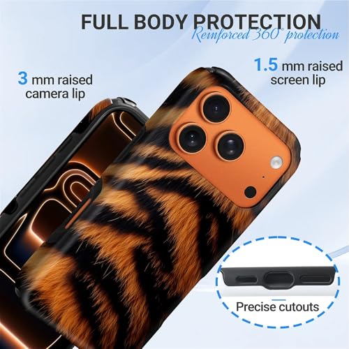 Coque iPhone 17 Pro Max léopard compatible MagSafe antidérapante - 3