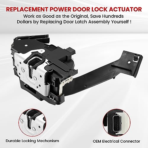 Image of SYERAL Power Door Lock Actuator w /Latch Assembly 937-651 Front Right Passenger Side Door Latch Compatible with Ford Escape 2008-2012, Compatible with Mercury Mariner 2008-2011