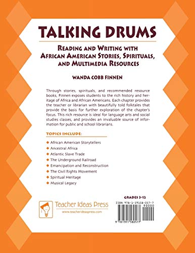 image for Bloomsbury Academic Talking Drums: Reading and Writing with African Am