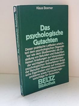 Paperback Das psychologische Gutachten [German] Book