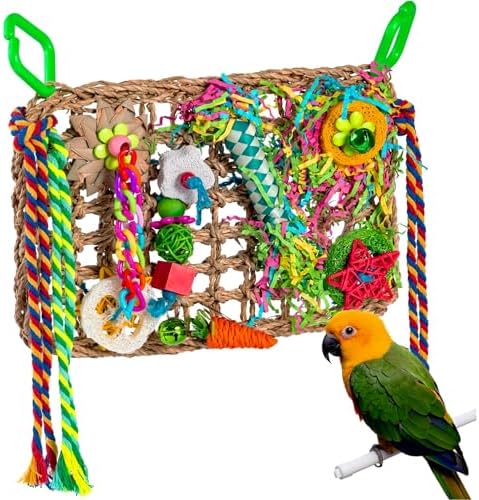 Juguetes Agapornis,Juguete masticable para pájaros, Bienestar fís...