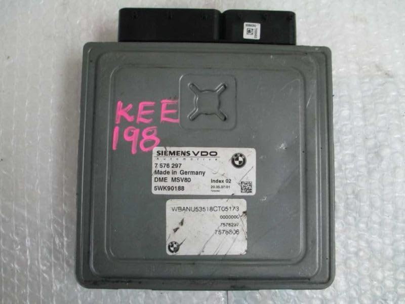 Engine ECM Control Module Fits 07 Compatible with BMW 323i 7 576 297 7576297