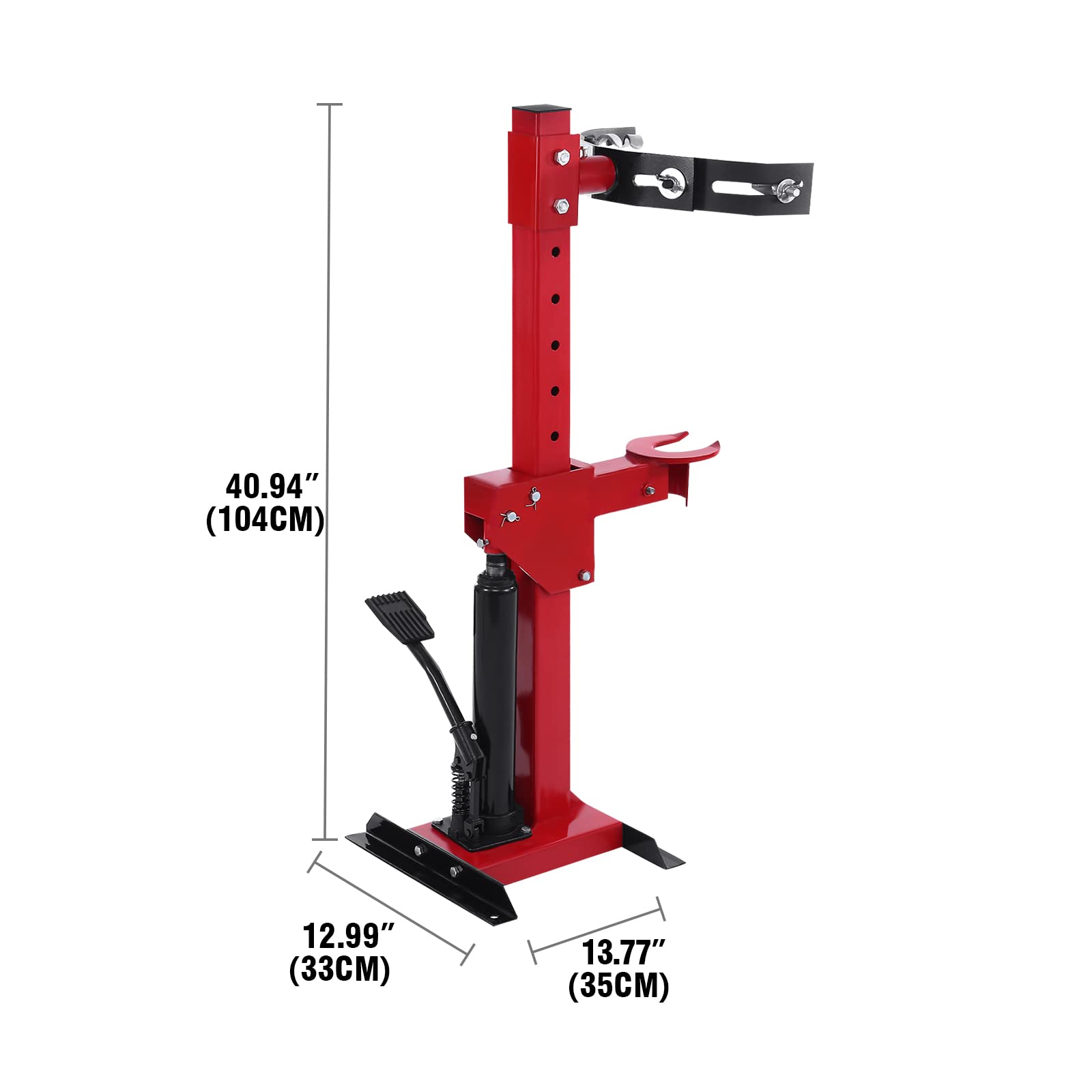 Tensor de resorte hidráulico 2,5T 5512LBS herramienta de coche tensor de resorte puntales hidráulico compresor de resorte control herramienta hidráulica