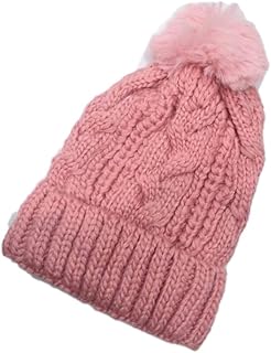 ايس كاب بناتي صوف مبطن للشتاء، للنساء، زهري،