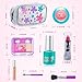 JOYIN 18 Pcs Play Makeup for Little Girls, Kids Make Up Play, Safe & Non-Toxic, Easy on & Off, Girl Birthday Gift Set, Girls Princess Party Supplies