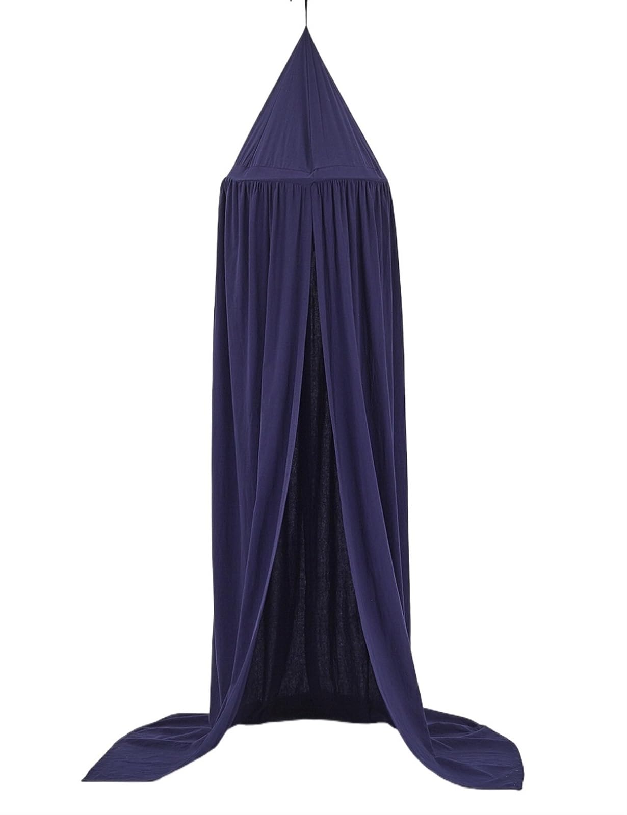 LSNNMU 8 Colors Bed Canopy Hung Dome Bedding Tent Curtain For Room Decor For Bed(Blue)