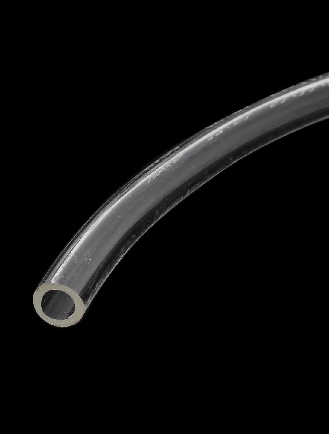 uxcell PU Air Hose 5mmx8mm Flexible Fuel Gas Line Pneumatic Tube Clear 4M