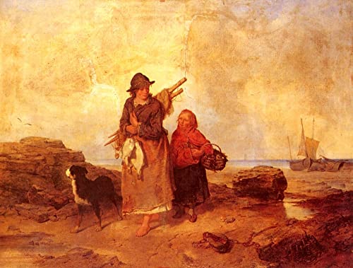 Toile Pêcheur Isaac Henzell de PSVDCTOO : Impression Murale Abstraite 60x90cm pour Salon