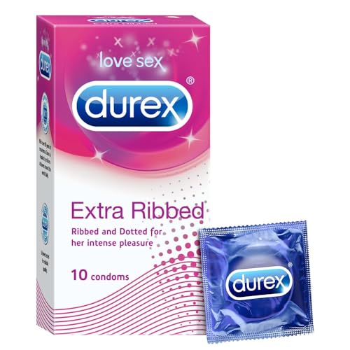 Image of Durex Extra Ribbed - Pack of 10 Condoms