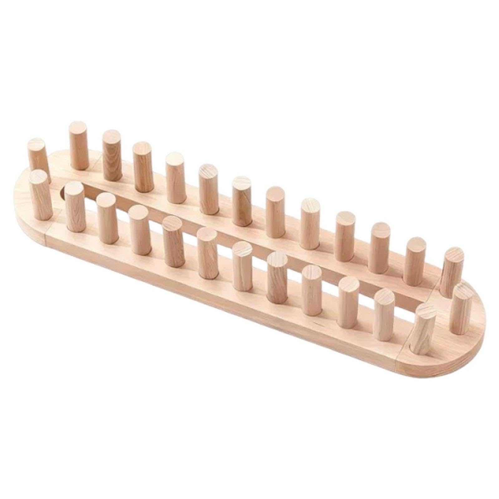 LOOM TREE Wooden Knitting Loom Durability Sturdy Easy to Use DIY Crafting Blanket Loom|Crafts| Needlecrafts & Yarn| Weaving| Weaving Looms-image-19