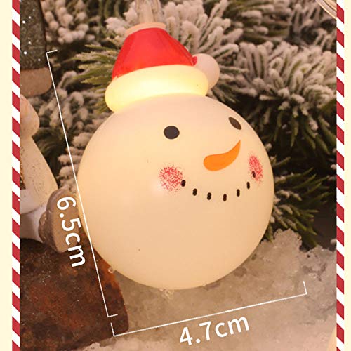 Decore o quarto no dia de Natal com luzes LED de árvore de Natal, 8 modos, usado na árvore de Natal,