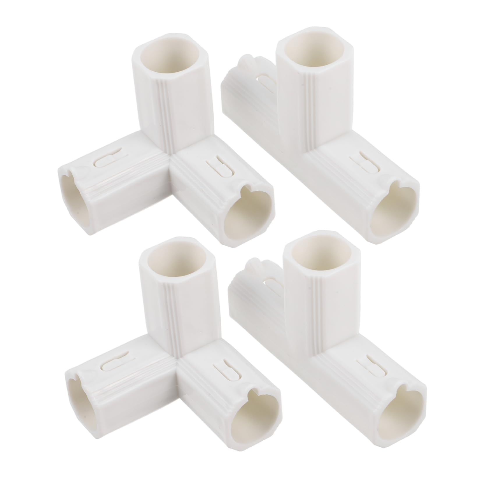 ibasenice 4pcs Playpen Connector Replacement Parts for Playpen Play Yard Safety Gate Stabilizer Plastic Easy Assembly