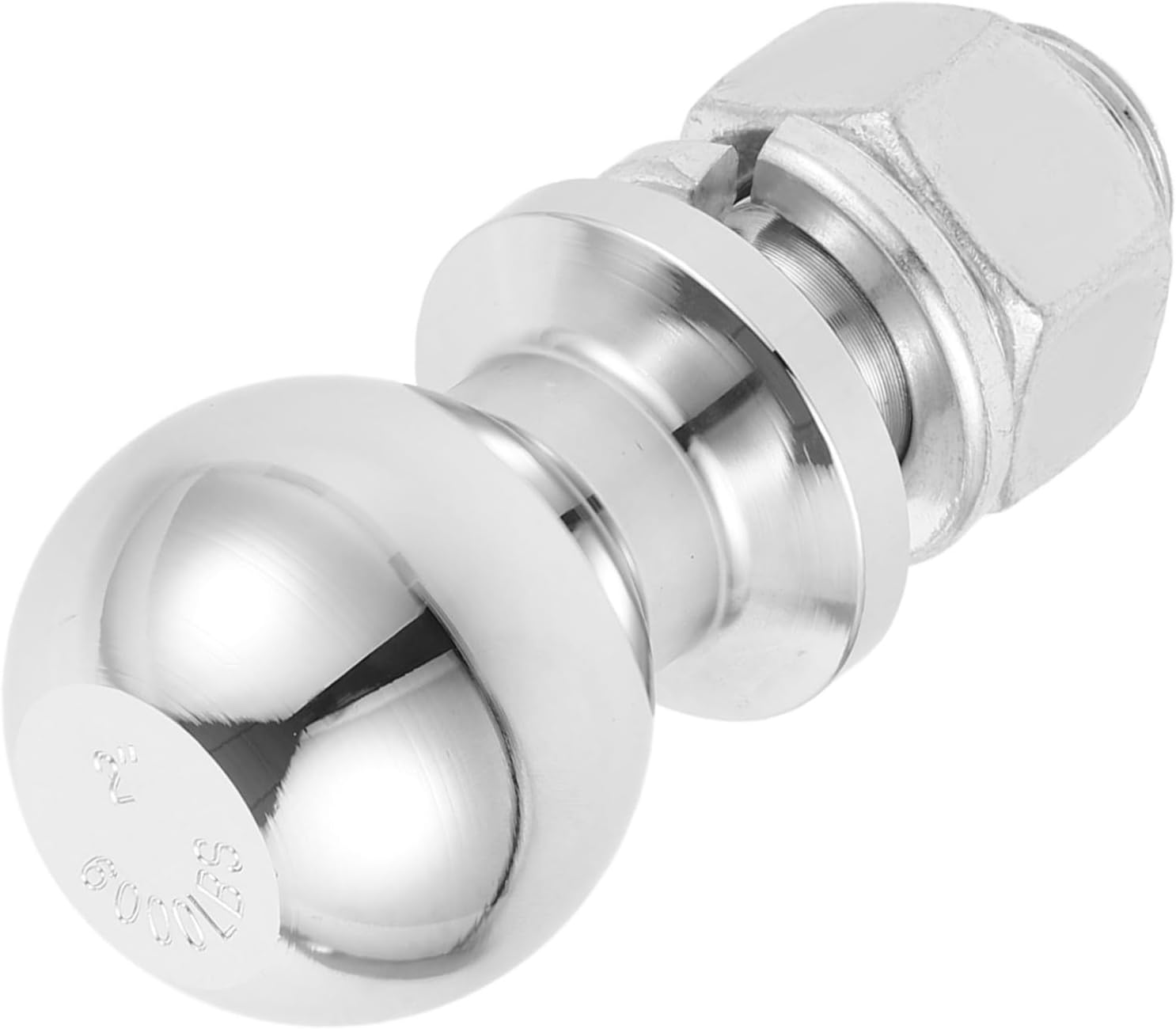 Mikinona Trailer Hitch Ball Durable Tow Ball for Trailers Utility Vehicles Easy Installation Fits Receivers