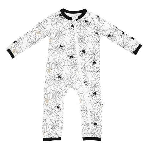 Image of KYTE BABY Unisex Rayon Made From Bamboo Zippered Rompers 0-24 Months