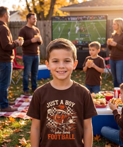 Image of Boys Short Sleeve Funny Graphic Tees for Toddler to Big Kid