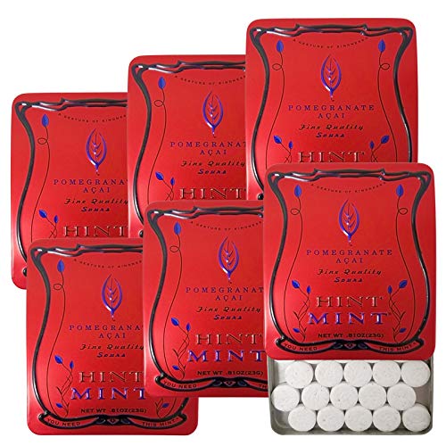 ヒントミント クラシックラベル ザクロ&アサイ 23g×6個セット