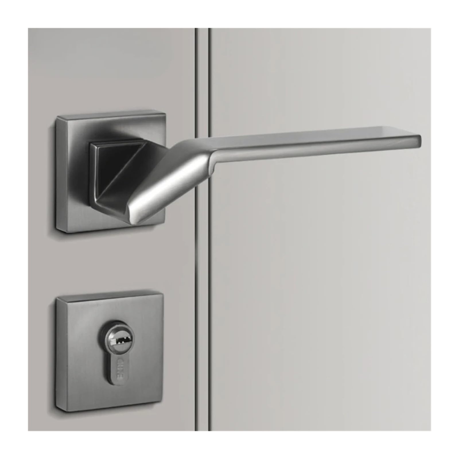BSAXITHZB 1 Set of Aluminum Alloy Door Lock Household Hardware Accessories with Key(100 * 40 * 8mm)