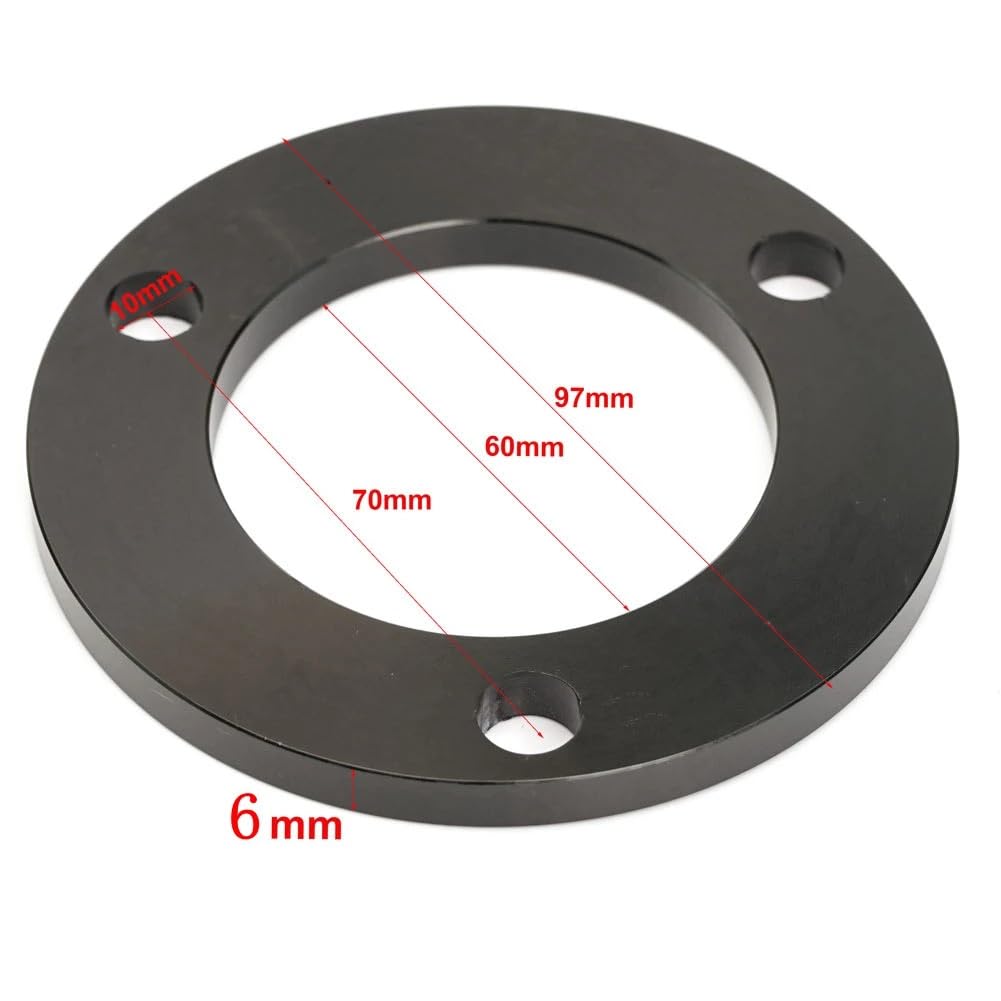 Disco freno flottante Pinza Rotore Disco Freno Moto 84mm 32mm * 2 Pistoni Con Accessori Scooter Staffa 220mm(220mm gray)
