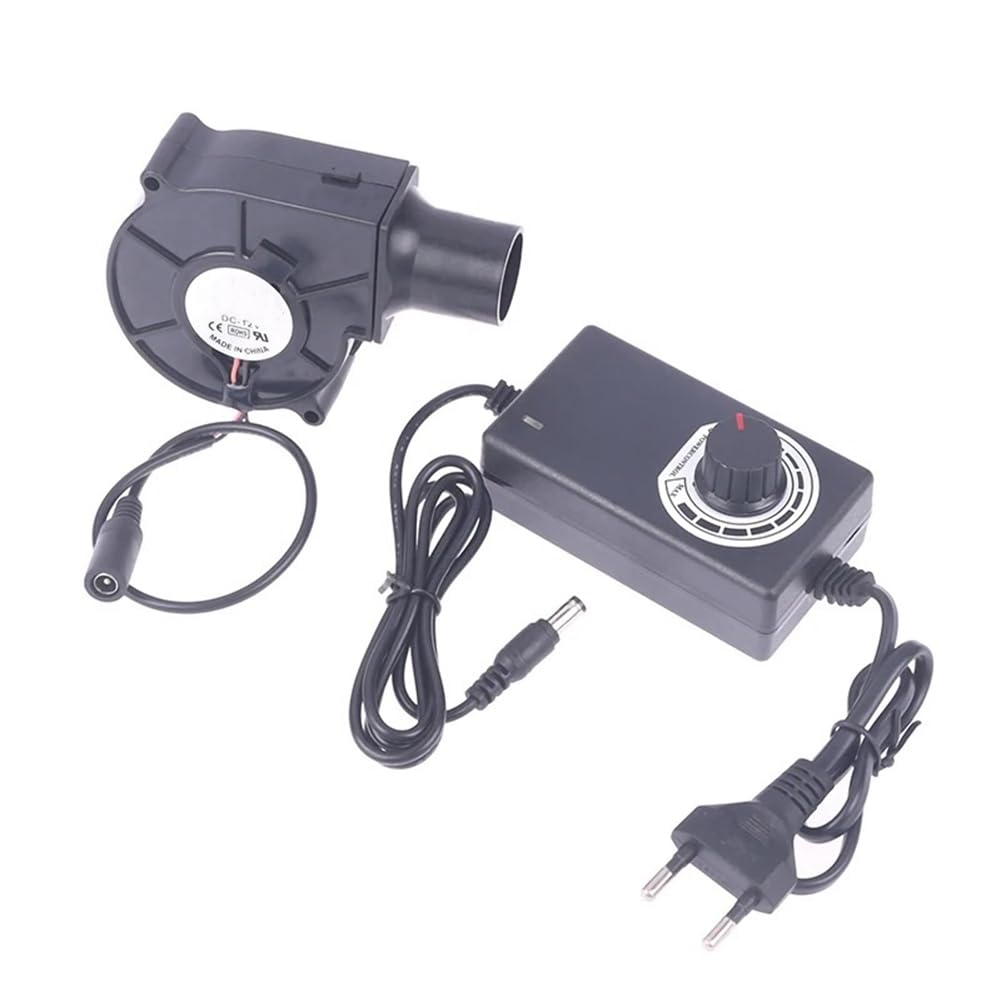 Schmelzmetallventilator Tragbares Luftgebläse 2500R Radialer Radialluftkühler EU-Stecker