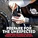GlueTread Full-Size 4x4 Sidewall Tire Repair Kit | Sidewall Tire Patch Kit Puncture Repair Kit for Off-Road 4x4 Vehicles | Improved Rubber Formula No Accelerator Needed 10 Minutes Curing Time