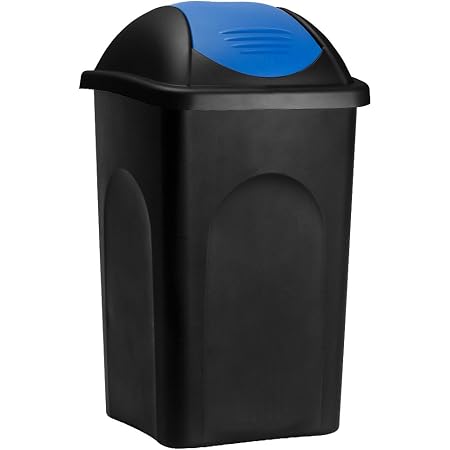 Stefanplast Poubelle Tri S lectif Bleu Noir 50 Litres Amazon fr stefanplast-poubelle-tri-s-lectif-bleu-noir-50-litres-amazon-fr