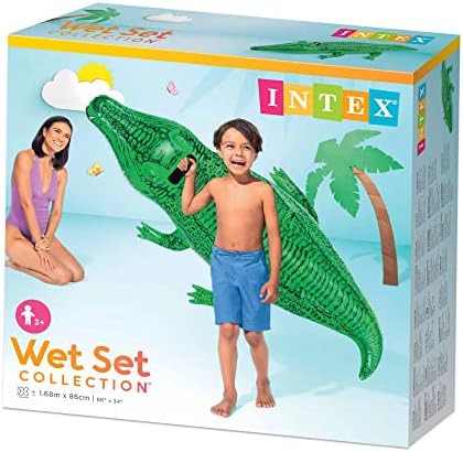 Intex 58546 Inflatable crocodile - 168x86 cm