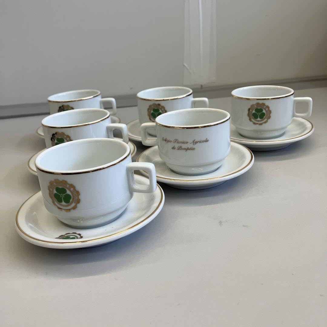 Amazon | Porcelana Schmidt エスプレッソ カップ ソーサー 5客 Amazon | Porcelana Schmidt エスプレッソ カップ ソーサー 5客
