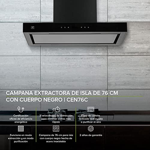 Listado y reviews de Campanas para isla de cocina del mes. 9 Imagen adicional