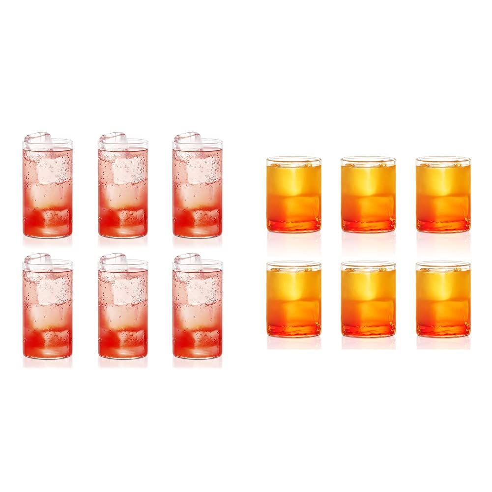 Buy Borosil Vision Glass Set, 350ml, Set of 6, Transparent